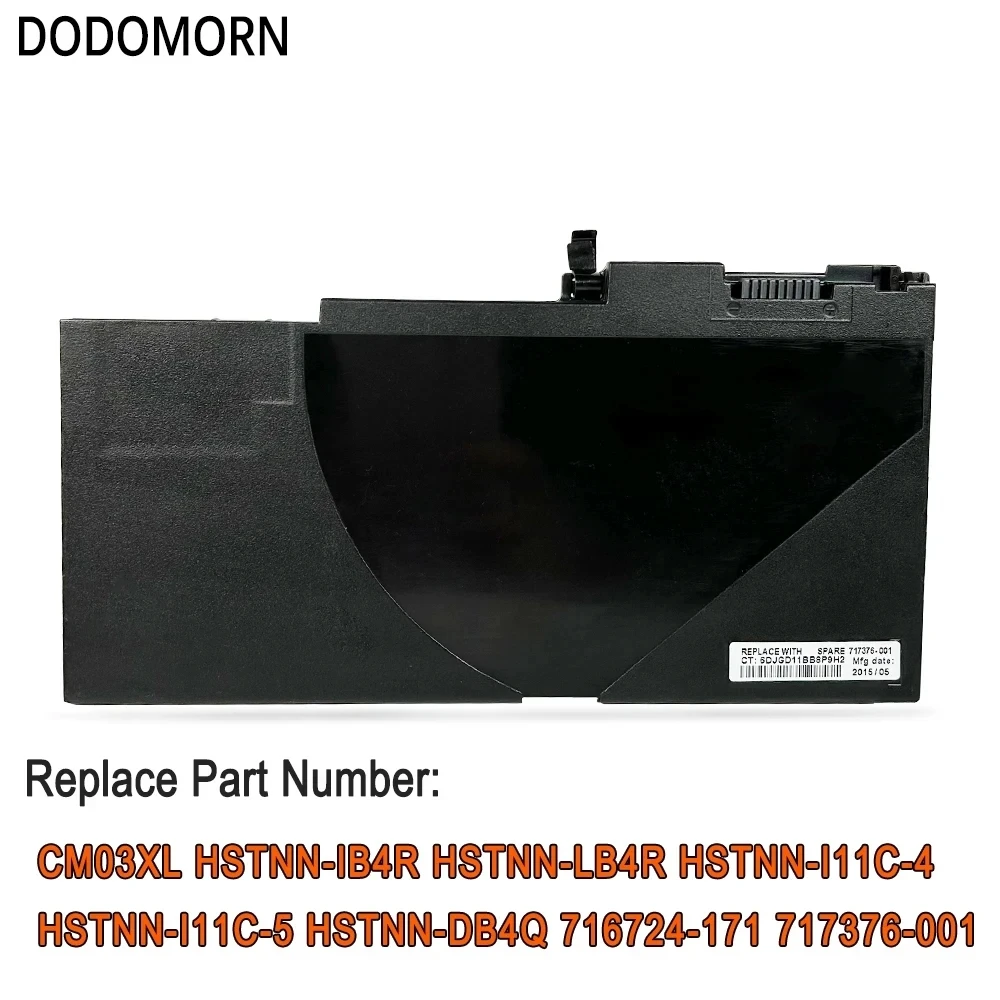 New CM03XL Laptop Battery For HP EliteBook 840 845 850 855 740 745 750 755 G1 G2 Serie For ZBook 14 15u G2 HSTNN-IB4R 716724-171