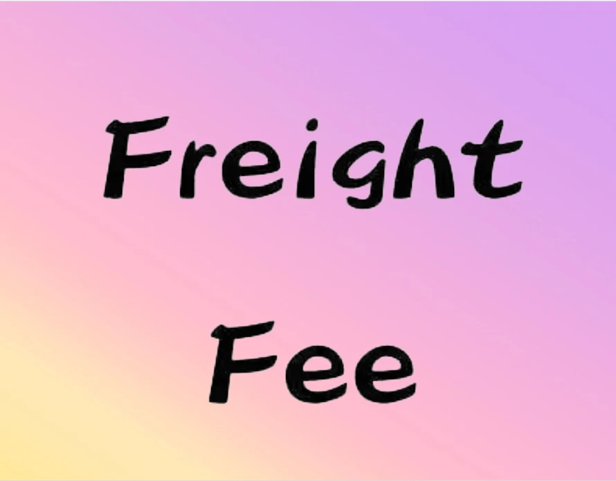 ShippingCost Additional Pay 0.5*50*10packs 0.6*75*10packs