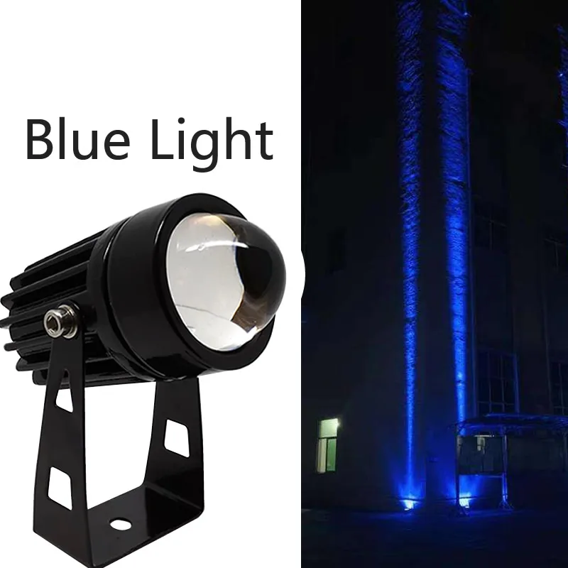 Outdoor LED-wandspot 5W 9W 12W Huislandschap Verlichting 110V 220V Rood Groen Blauw RGB Afstandsbediening Verlichting Waterdicht Eén Beam