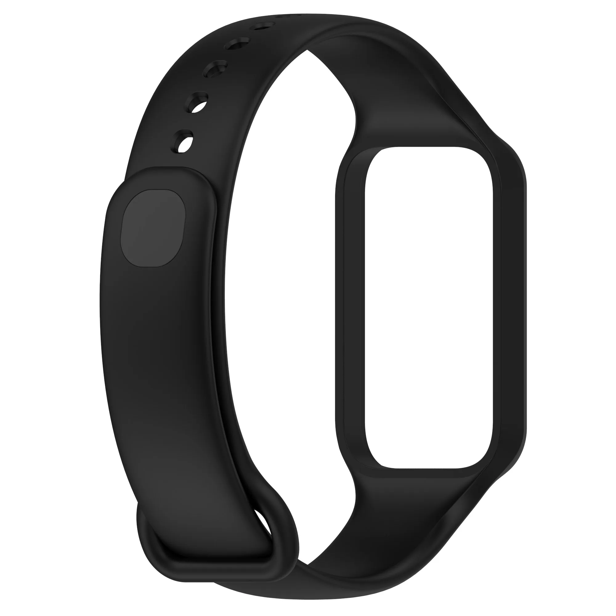 ل Redmi الذكية الفرقة 2/Xiaomi الفرقة 8 نشط/Amazfit الفرقة 7 سيليكون حزام معصمه استبدال حزام لينة بولي TPU حزام الساعات سوار