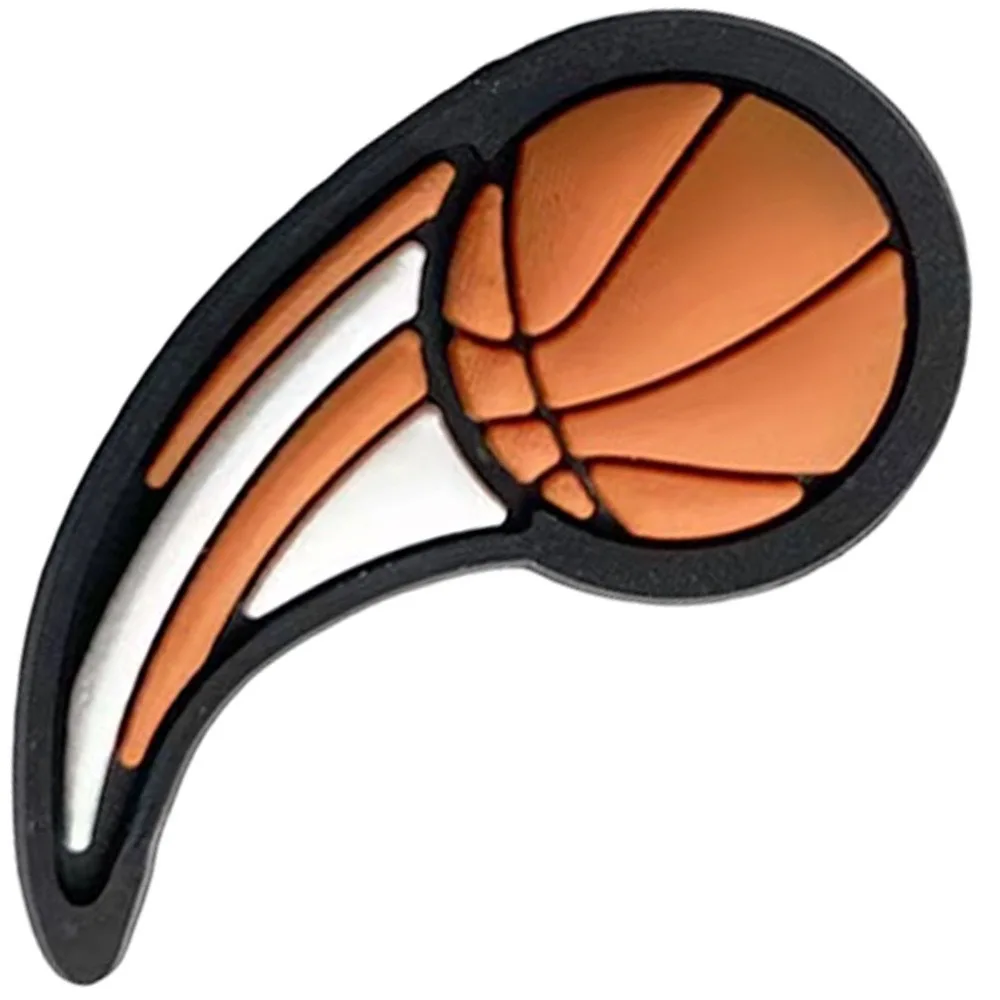 Basketball PVC Schuhschnalle Herz Krone Designer Schuhe Charms Zubehör Clogs Dekorationen Clips Unisex Geschenkbevorzugung – Detail 10