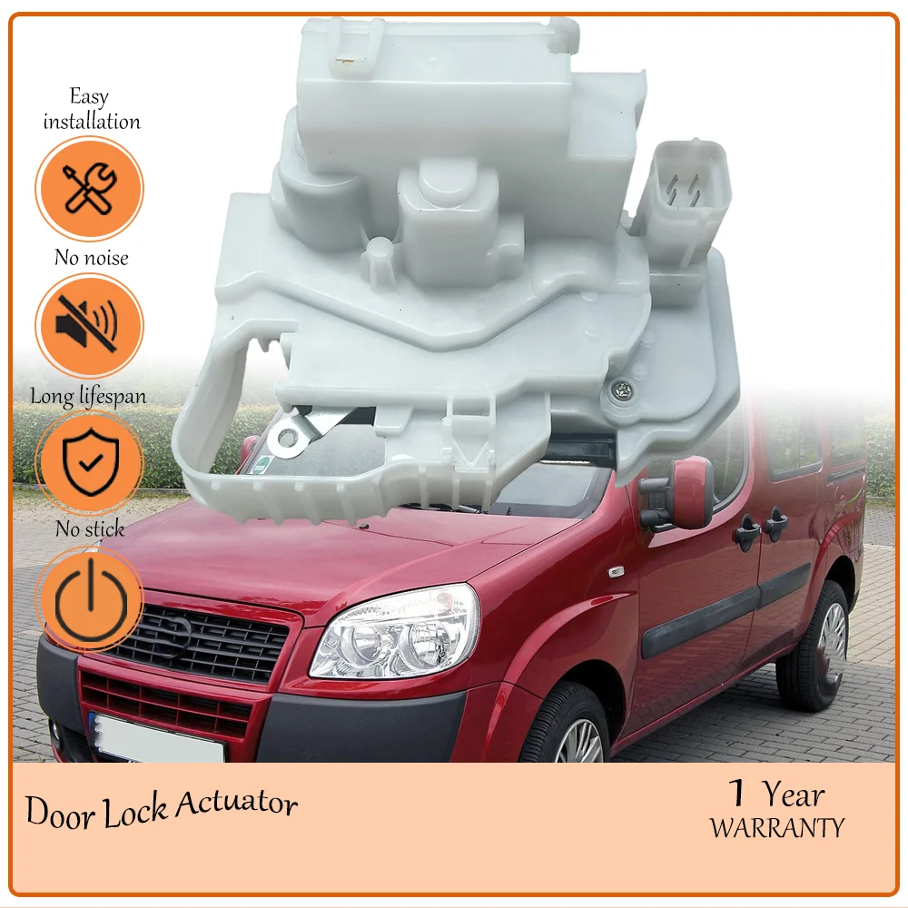 

Smooth-Acting Door Lock Mechanism Compatible With 2009 Fiat Doblo Designed Rear Left & Rear Right Sides oem 51892981 518929781