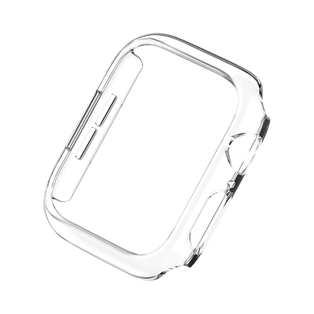 NEW Cover For Apple Watch Case 44mm 40mm 45mm 41mm 42mm 38mm iWatch Accessorie Screen Protector Apple Watch Serie 3 4 6 SE 7 8