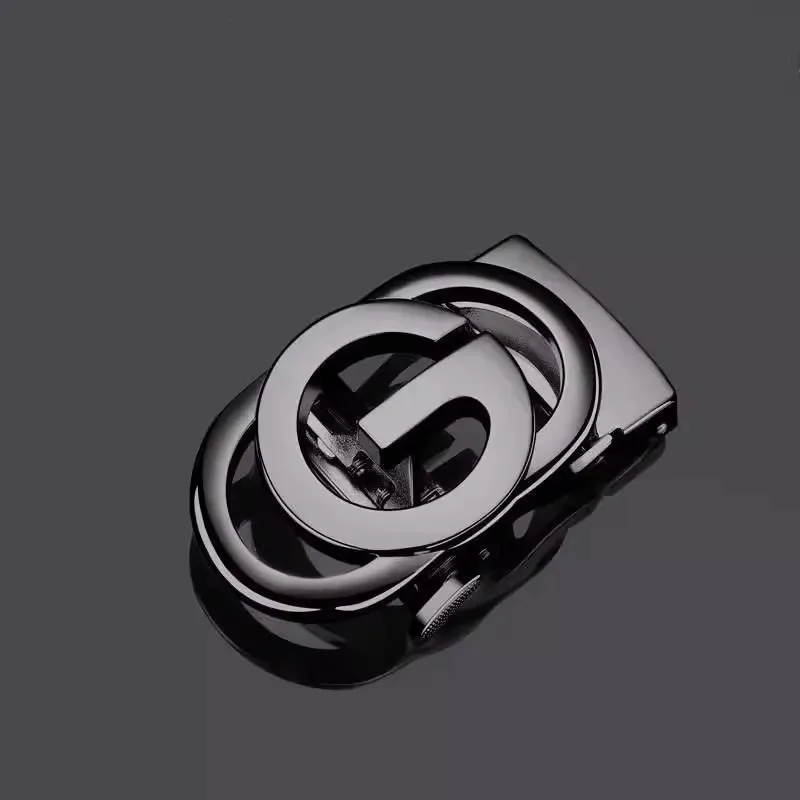 3.5 سنتيمتر التلقائي مشبك G رسائل فاخرة الرجال حزام مشبك مصمم نمط DIY حزام ملحق فريد استبدال مشبك