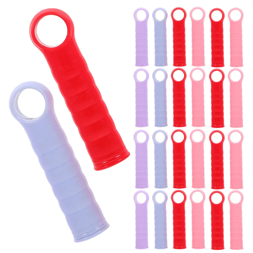 

40Pcs Mop Handle End Cap Plastic Replacement Grip Comfortable Broom Rod Sleeve Mop Broom Handle Cover Kitchen Bathroom Cleaning