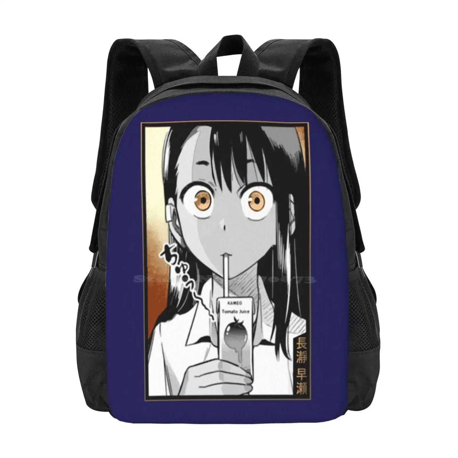 

Nagatoro Style Hot Sale Schoolbag Backpack Fashion Bags Manga Senpai Please Dont Bully Me Nagatoro Ijiranaide Nagatoro San