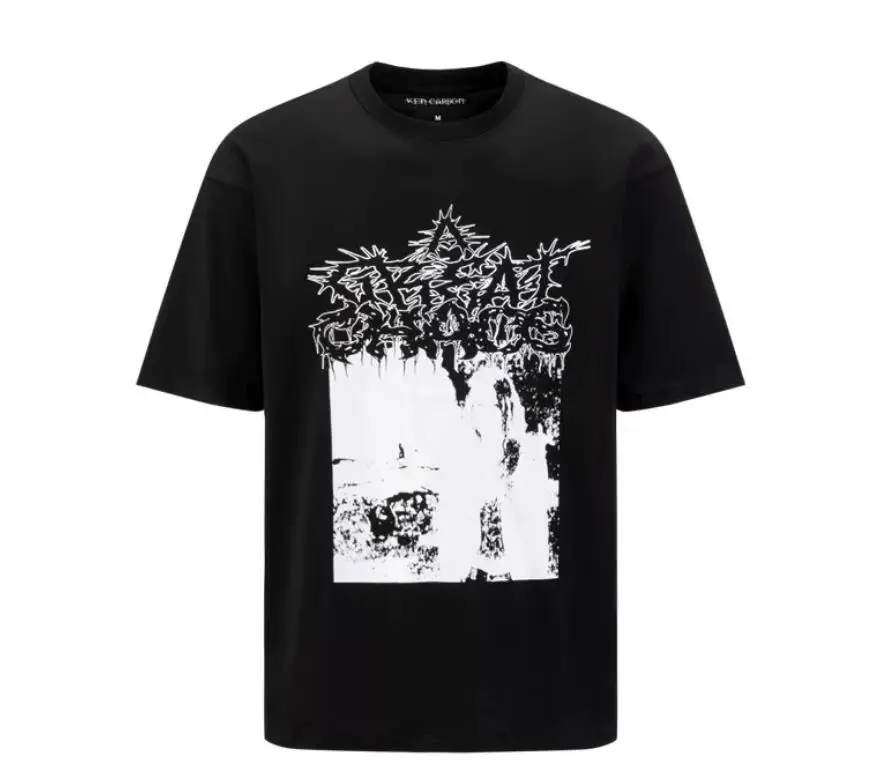 New Men A Great Chaos merch ken carson Vampires T Shirts T-Shirt Hip Hop Skateboard Street Cotton T-Shirts Tee Top US size D6