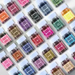 30ml/50ml Powder Dye Fabric Dyes Textile Dyeing Garment Tie Dyeing Cotton Multifunctional Pigment For Old Clothes Refurbishment
