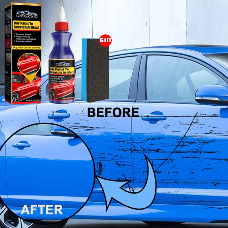 

Car Scratch Remover Auto Swirl Scratches Repair Polishing Auto Body Grinding Compound Anti Scratch Wax Paint Care Tools