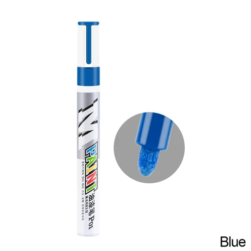 Weiß Wasserdicht Autos Rad Reifen Fettige Markierung Stift Auto Gummi Reifen Farbe Stift Cd Metall Permanent Farbe Marker Graffiti Ausbesserung