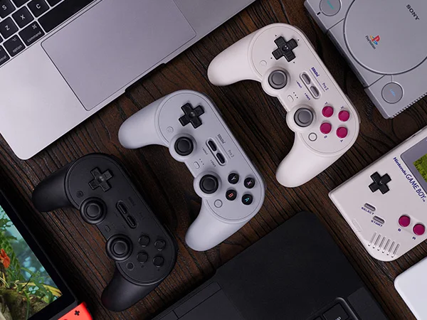 8Bitdo Pro2 Bluetooth Game Controller Wireless Gamepad mit Hall-Effekt für Nintendo Switch, PC, Macos, Android,Steam, Himbeer Pi – Detail 9