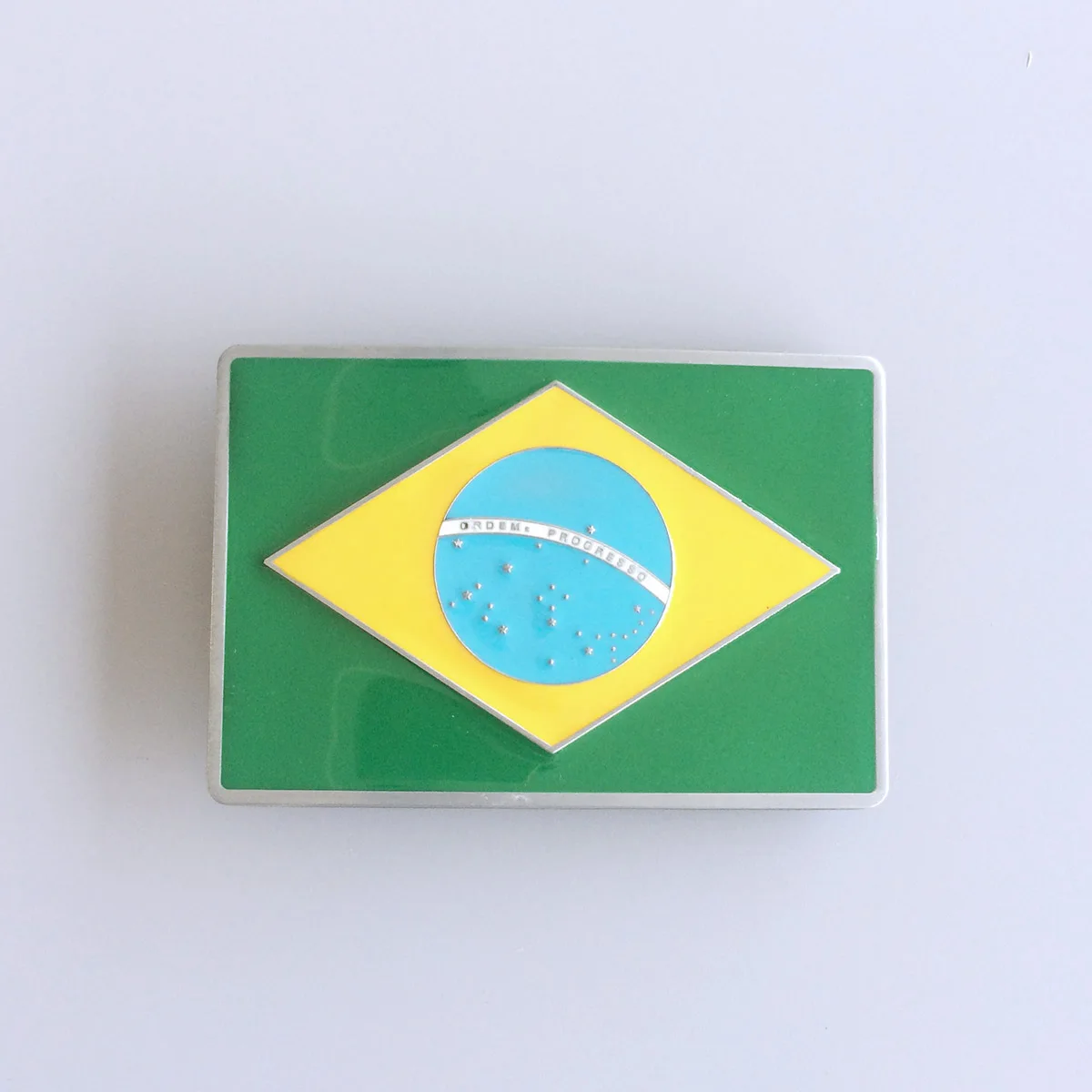 

Vintage Brazil Flag Belt Buckle BUCKLE-FG004