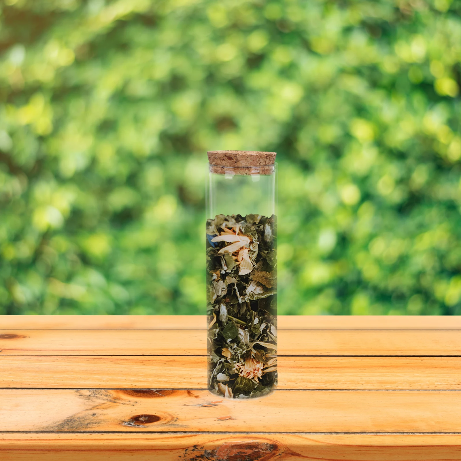 

6pcs Transparent Glass Bottles With Cork Mini Storage Jars For Candy Tea Potpourri Diy Decor Flower Powder Test Tubes Liquid