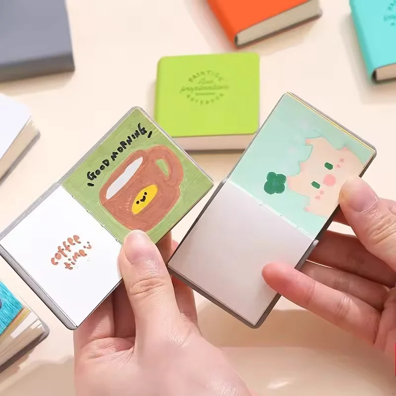 Mini Cute Pocket Notebook Student Notebook Handbook Drawing Book Word Notebook Message Notebook Stationery