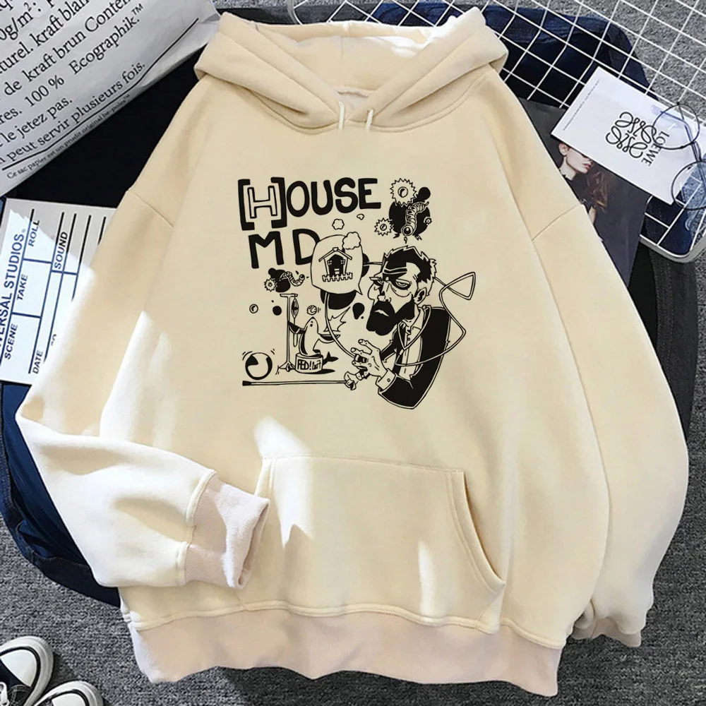 House Md hoodies women 2023 vintage gothic japanese Hooded Shirt female japanese pulls