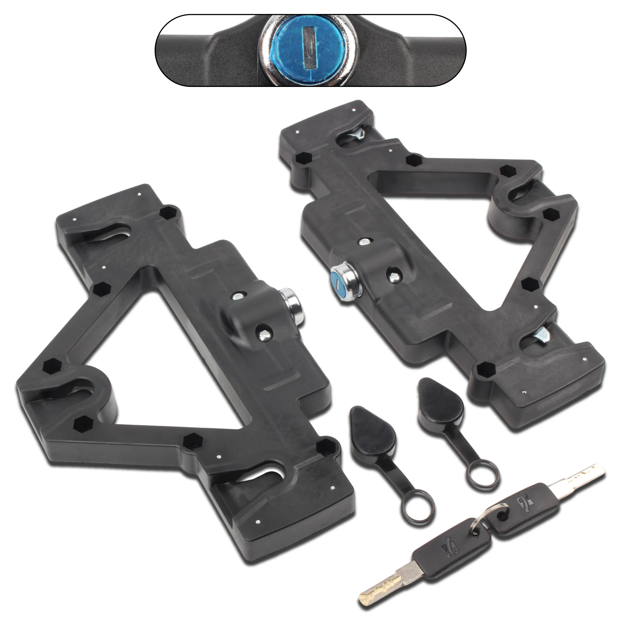 Motorcycle Universal Saddlebag Quick Release Mounting Brackets For Harley Honda Kawasaki Suzuki Yamaha Frame Protection Parts