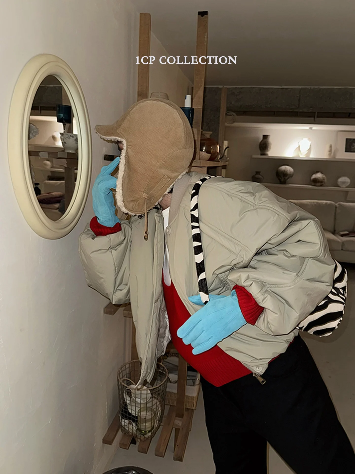 

Faionable Warm Cotton Jaet Women's ort American Sle Flight Jaet Khaki Color Winter New Arrival Thiened Long Sv...