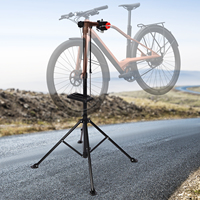 Bike Repair Stand, Home Portable Mechanics Workstand, Bicycle Mechanics Maintenance Workstand