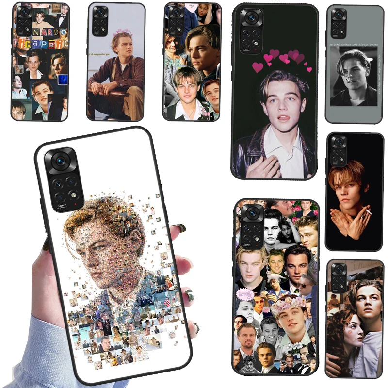 Leonardo DiCaprio Case For Redmi 10 9T 9A 9C 9 Back Cover For Redmi Note 11 10 9 8 Pro Note 10S 8T 9S Coque