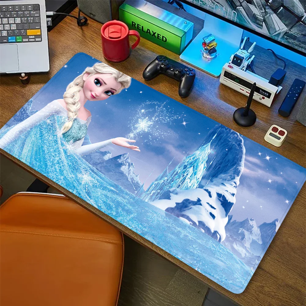 

F-Frozen E-Elsa Mousepad Mousepad New Arrivals Large Gaming Mousepad L XL XXL Gamer Mouse Pad Size For Keyboards Mat