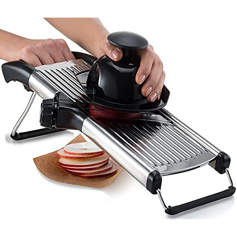 

Multifunctional Mandoline Vegetable Cutter Stainless Steel Potato Slicer Adjustable Veget Onion Grater Kitchen Tool Accessories