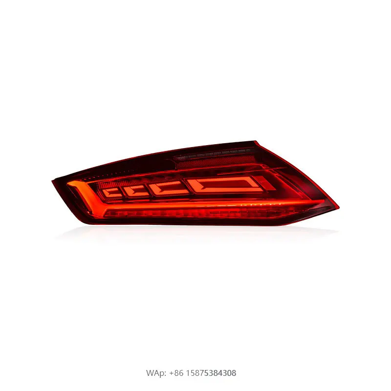 JH for TT MK3 LED Taillights 2015 2019 Rear Lamp Upgrade Car Accessories LED Back Indicator Rear Light Taillights