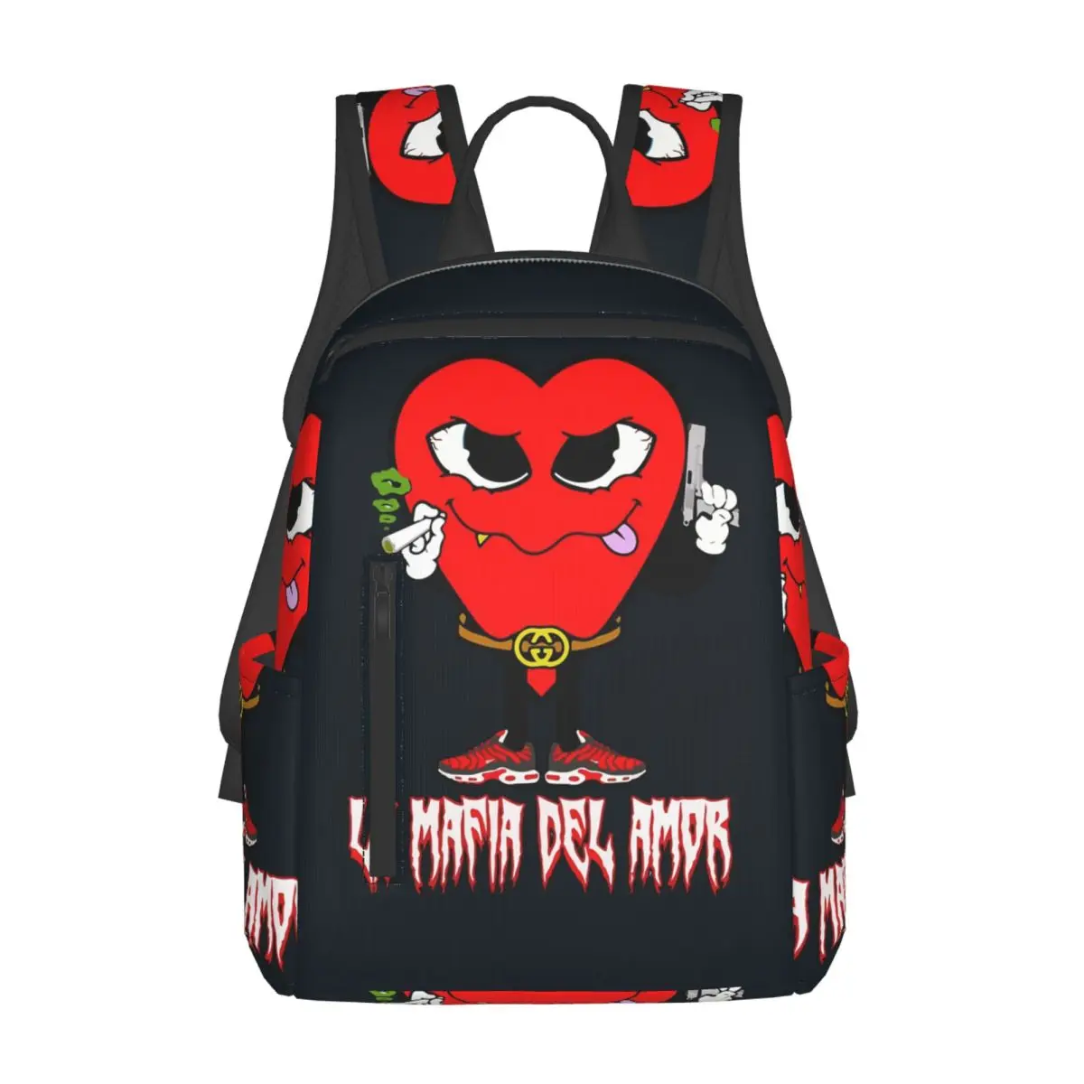 

MAFIA OF LOVE Backpack Daypack Large Capacity Boys Girls BookBag School Bag Shoulder Bags for Men Women