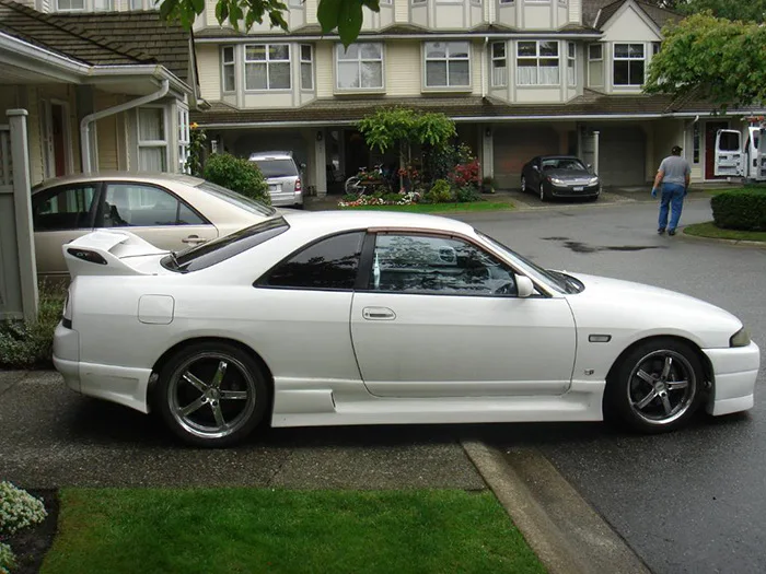 

Suitable For Nissan, Skyline GTR33 Modification, Carbon Fiber Rear Wing, Double GT Rear Wing