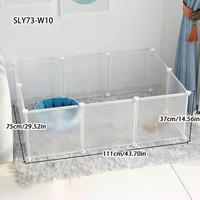Pet Rabbit Fence Indoor Circle Raising Fence Hamster Chinchilla Magic Chip Cage Fence Small Pet Air Release Cage Supplies