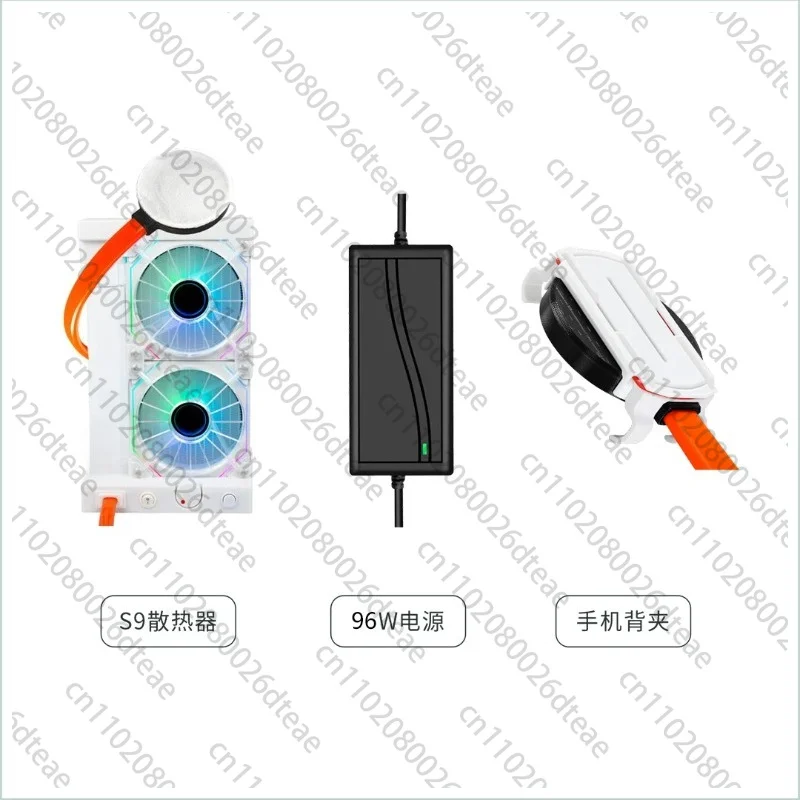 S9 Semiconductor Phone Cooler For IPhone Mobile Tablet Gaming Live Streaming Cooling Fan