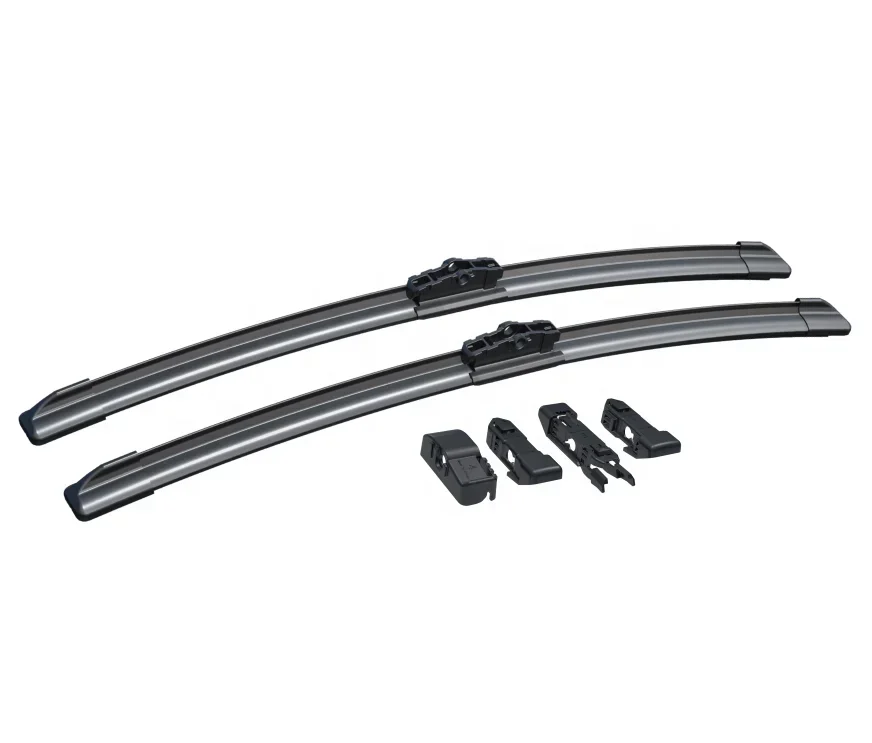 

Wiper from OE supplier Various models of flat car windshield wiper blade with adapters sales promotion including 56pcs