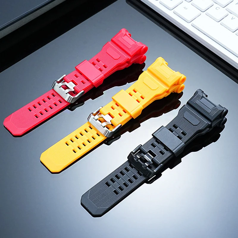 For CASIO Cat Man 3rd Generation 3554 GPR-H1000 Original Resin Silicone Watch with Men's Wristband Bracelet Accessories