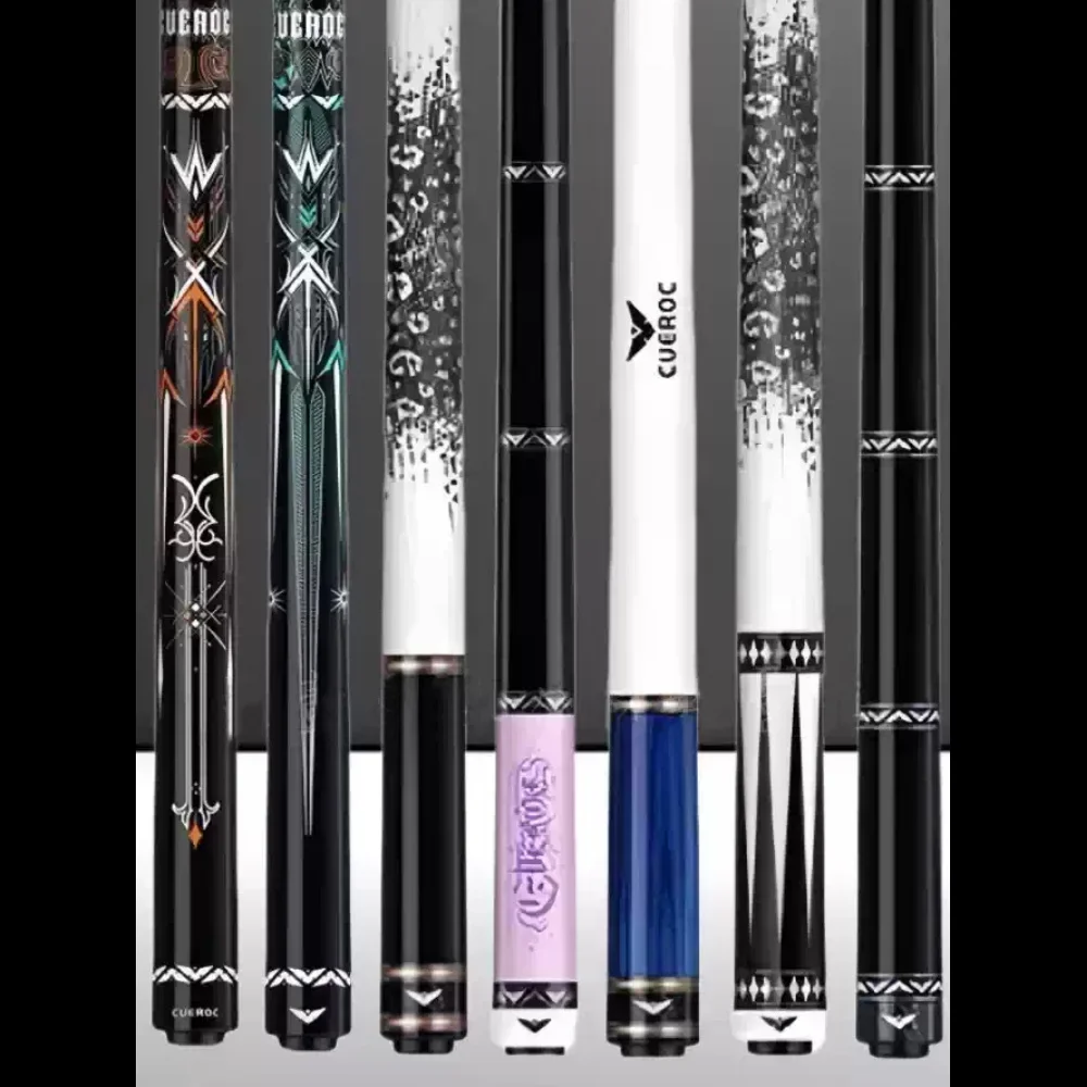 

Cueroc 58" Design Inspiration Billiard Pool Cue Stick 12.5mm Extender Case Set