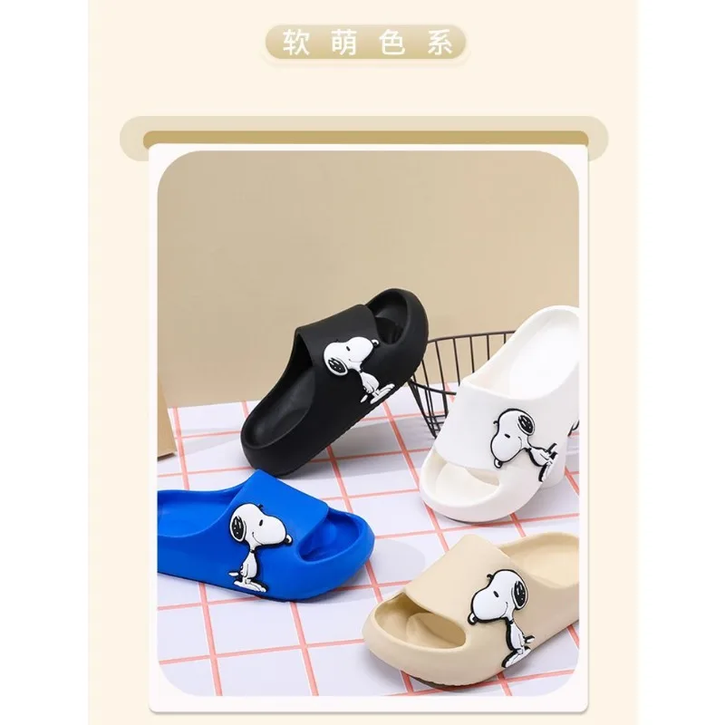 Neue Snoopy Cartoon- und Animations-Heimsandalen mit hohem Erscheinungsbild und kreativen, vielseitigen Anti-Rutsch-Sandalen für den Innen- und Außenbereich