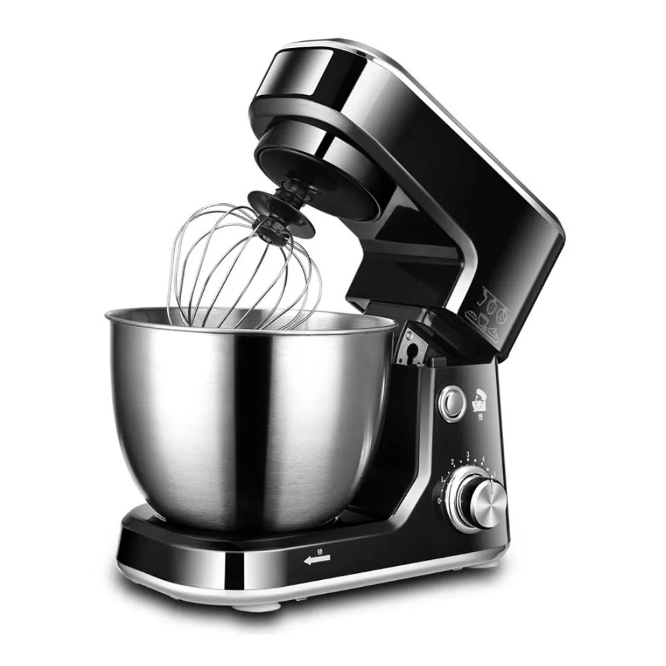 4L Stainless Steel Bowl 6-speed Kitchen Food Stand Mixer Cream Egg beater Whisk Blender Cake Dough Bread Mixer Maker Machine