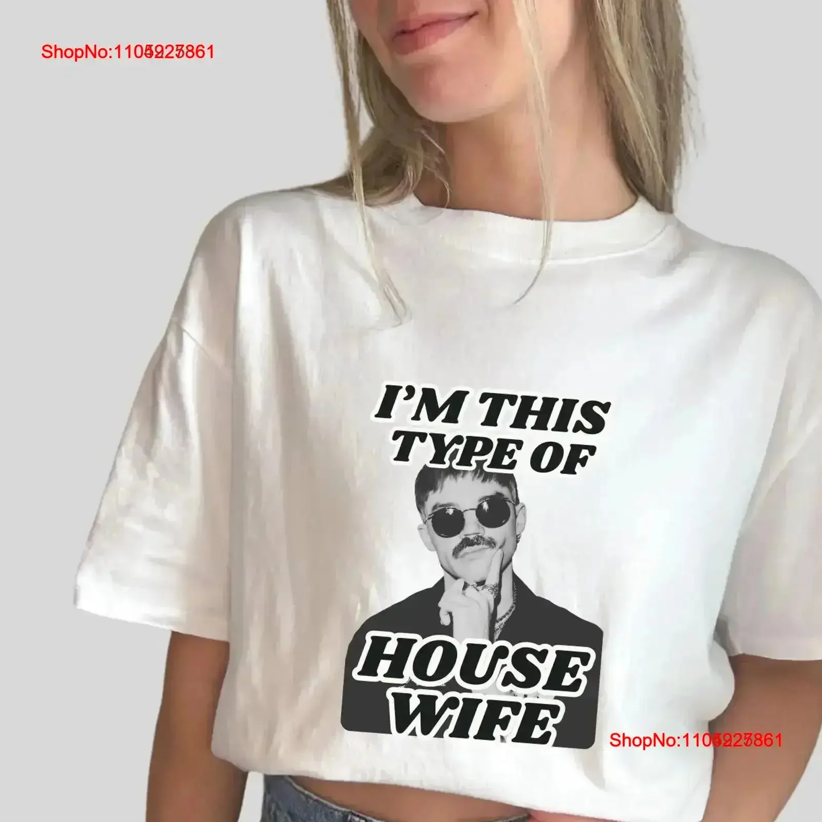 

Dom Dolla Merch x I'm This Type Of House Wife T Shirt EDM DJ Rave Wear Festival Clothing Electronic Music Fan Dance vintage