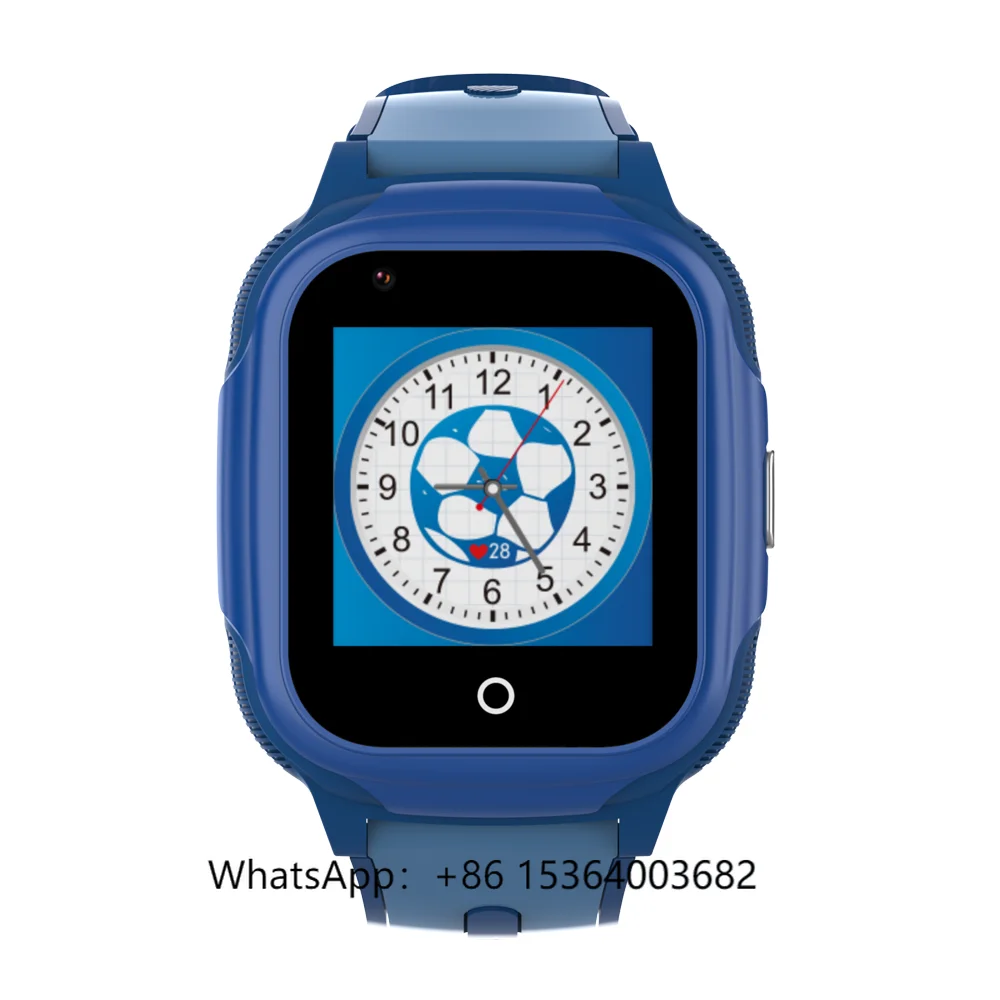 

TJXLWonlex CT16 Intelligent Voice Interaction Kids 4g RTOS GPS Sim Card Smart Watch Deep Waterproof Multiple Watch Faces Blue