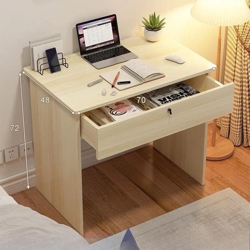 Multi-functional Computer Desktop Long Table Desk Household Writing Desk Narrow Table Bedroom Desk sturdy and durable