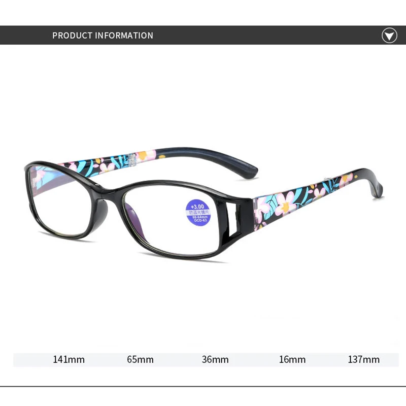 Tragbare Falten Lesebrille Männer Frauen Multifokale Bifokale Gläser Alte Auge In Der Nähe Von Weit Progressive Presbyopie Brillen Keine Fall – Detail 4