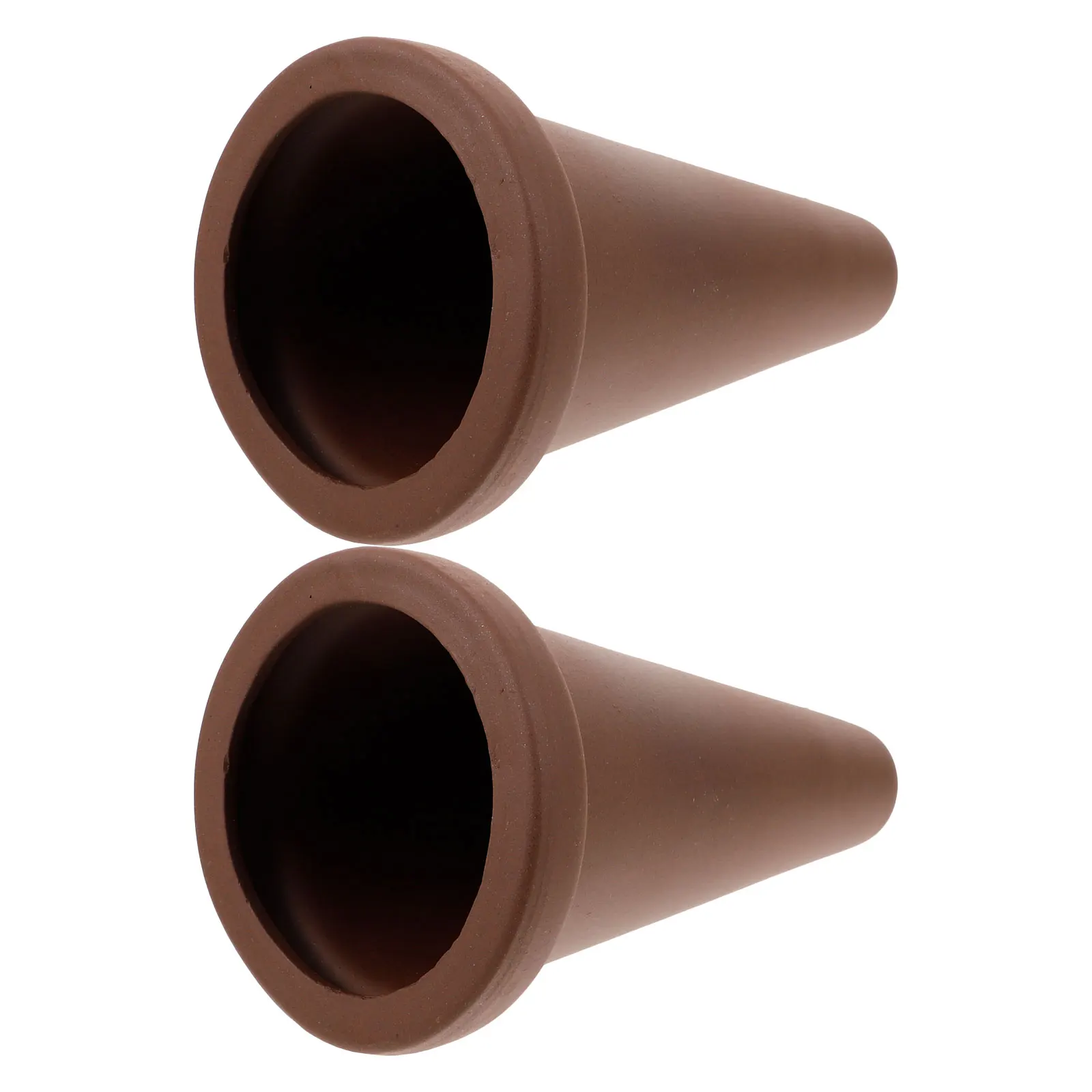 

Aquarium Spawning Cone 2pcs Ceramic Fish Breeding Shelter for Angelfish Shrimp Tank Reproduction Cave Spawning Barrel Accessory