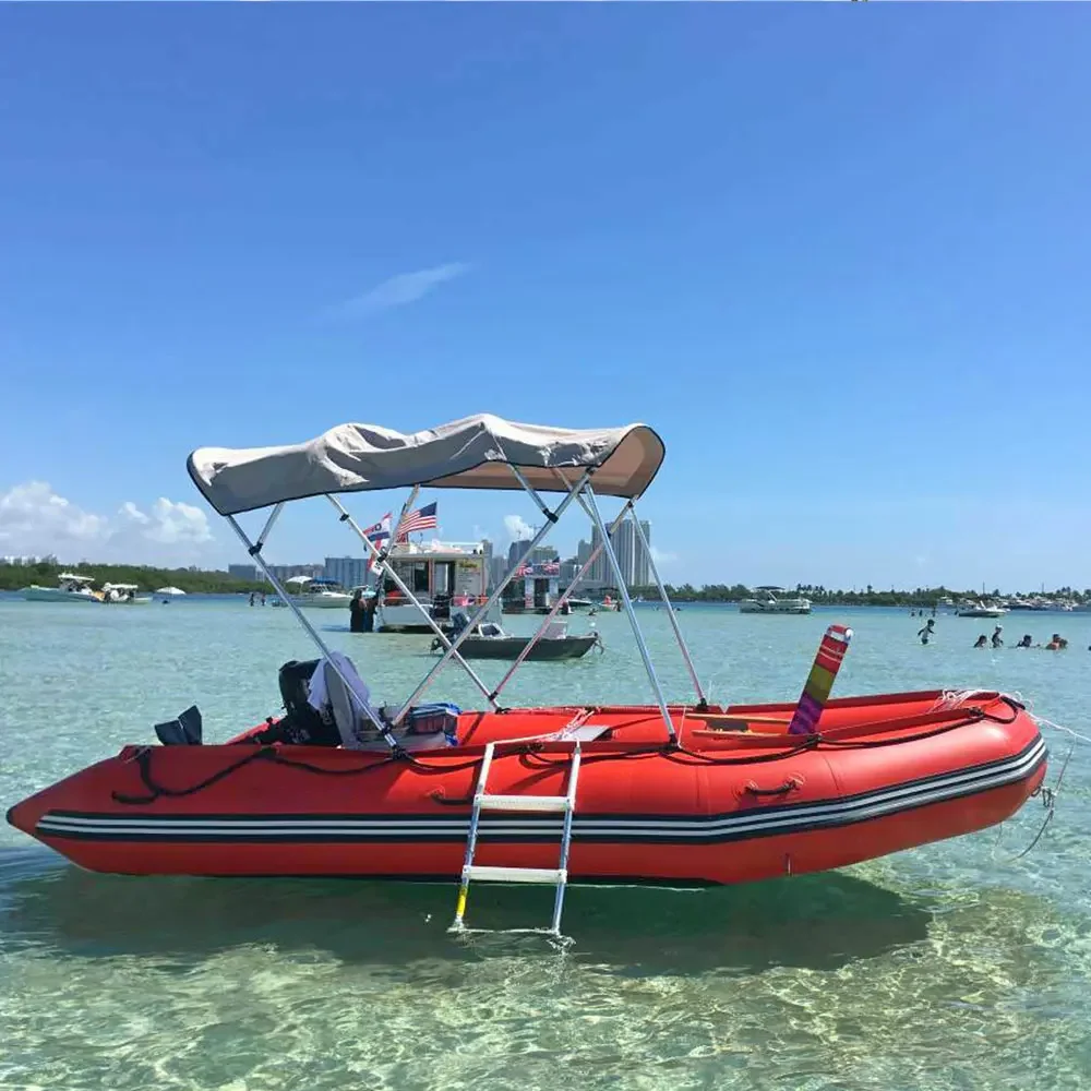 Barco inflável da costela do assoalho do resgate do pvc de 3m Hypalon com barcos infláveis da costela do assoalho do ar de alumínio com CE