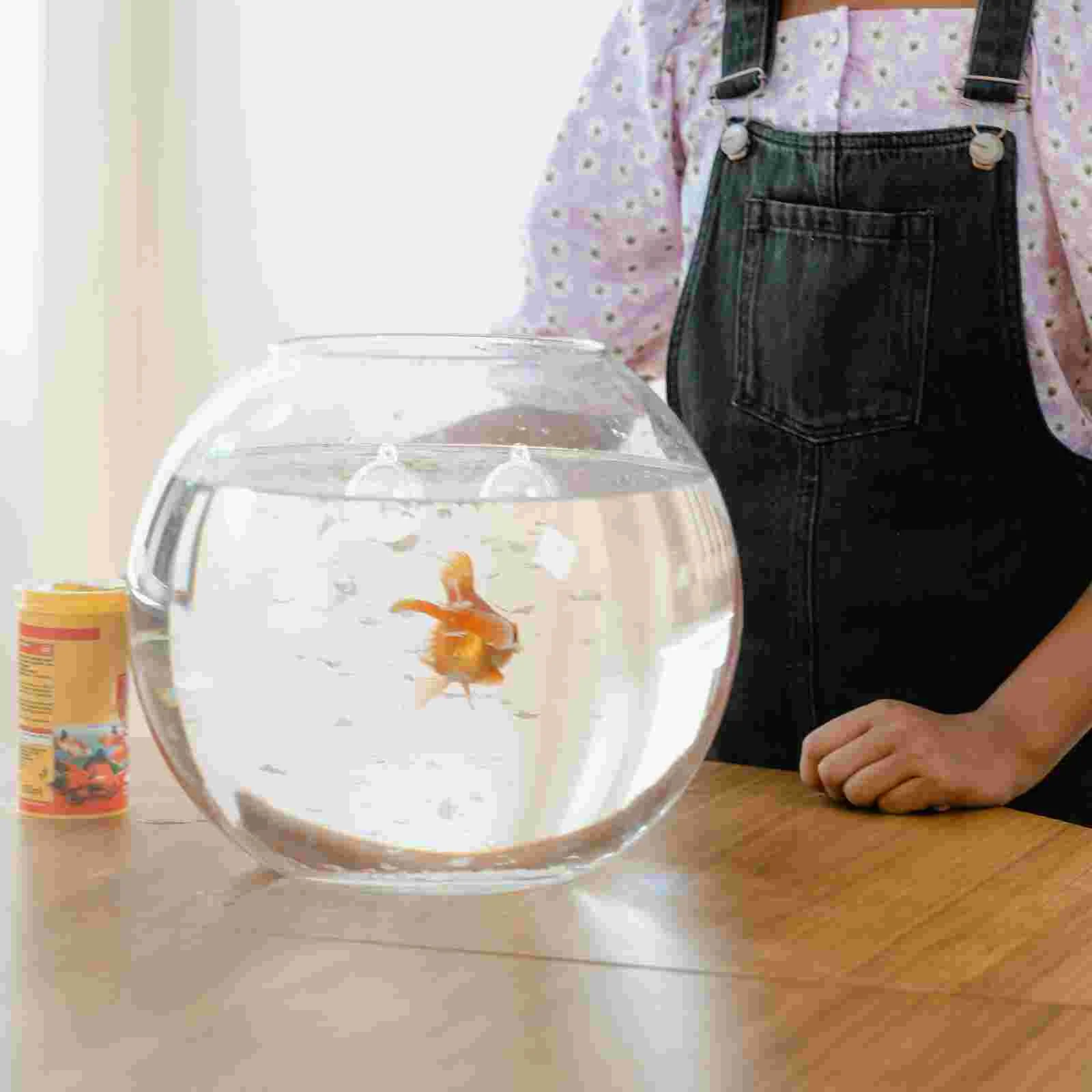 Fish Tank Float Clear Ornaments For Crafts Fillable Hanging Ball Plastic Balls Empty Aquarium Decorations Container