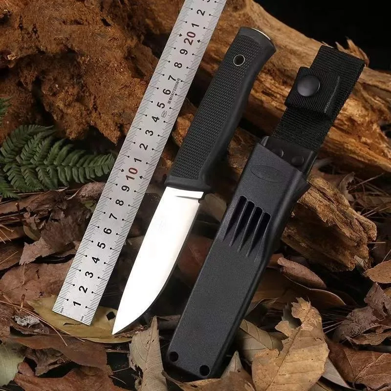 

F1 Straight Knife ABS Handle 5Cr13Mov Wilderness Survival, Hunting, Sharp Cutting, Multi-functional Box Opening Tool Men's Gift