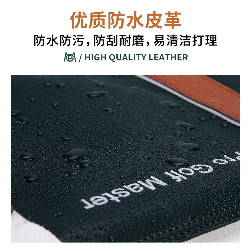 PGM Golf Clothing Bag Men's and Women's PU Clothing Bag Lightweight Waterproof Travel Tote Bag Handbag Independent Shoe