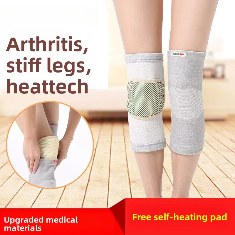 

Bamboo Charcoal Self-heating Knee Support, Warm Thermal Sleeve, Medical Grade for Joint Pain, Unisex Thin Design All Seasons
