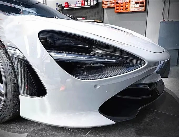 Suitable for McLaren 720S Upgrade OEM Style Carbon Fiber Headlight protection Cover Body Kit