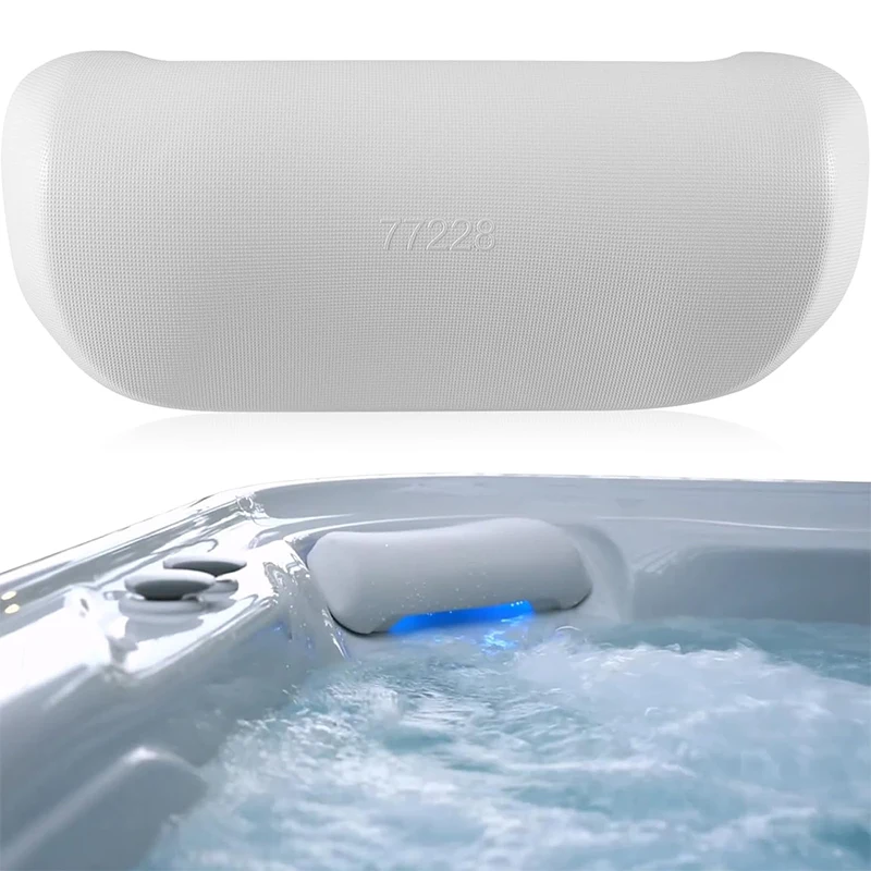 77228 Spas Replacement Pillows for Hot Spring Highlife Collection Hot Tubs 2014-Current, Cool Gray Spa Headrest