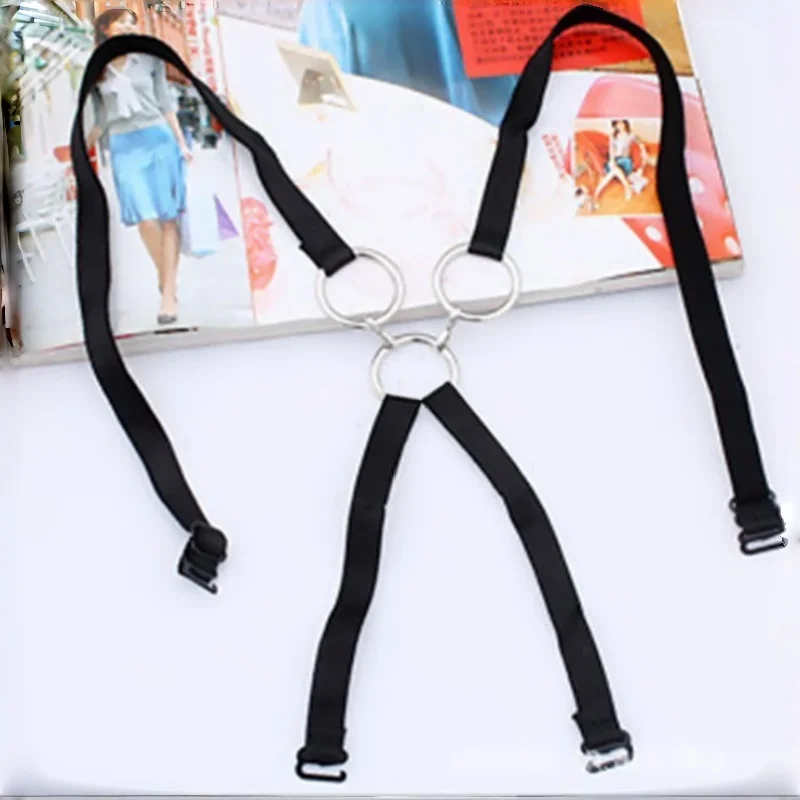 Moda ropa interior Invisible cinturón Sexy detrás del arco correa de hombro Sexy cinturón cruzado sujetador correa de hombro sujetador