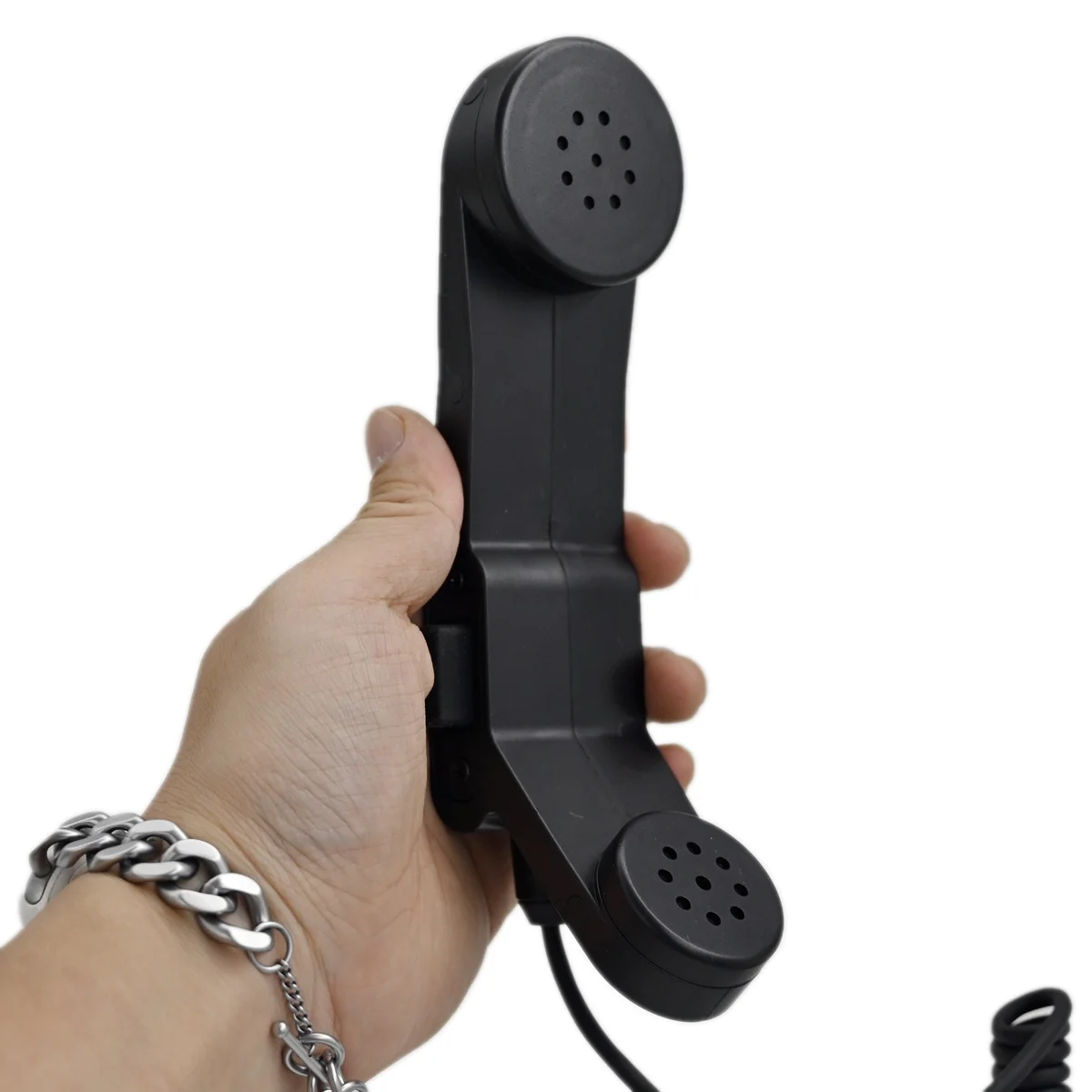 H250 PTT Shoulder Mic Speaker Handheld Microphone for YAESU FT-817 FT-818 FT-857 FT-897 QRP Radio Accessory