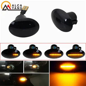 LED -Signalsignalübertragung LED Sequentielle Intermity für Fiat -Tabletten 63 3p Nuova 500 Abarth Ford Ka seit Lance ypsilon maserati 10 Hauptverkauf Fiat Light 500 - №5